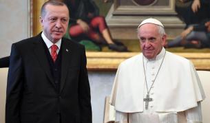 Реджеп Ердоган и папа Франциск