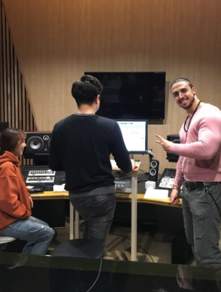  Атанас по време на подготовка в Корея 