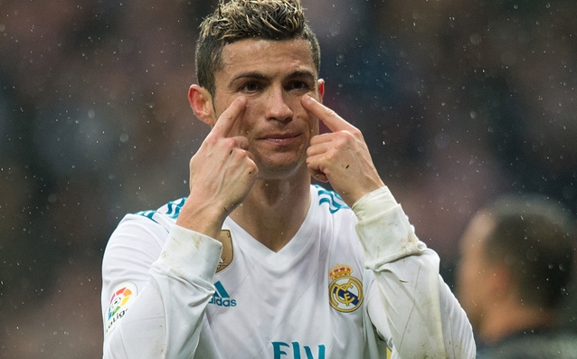 Португалската звезда на Реал Мадрид Кристиано Роналдо показа коя е