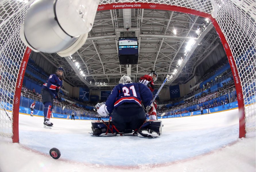 Сборният хокеен тим на Корея с исторически гол на Игрите1