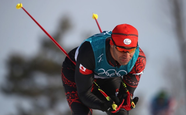 Знаменосецът на Тонга и единствен представител на страната Пита Тауфатофуа