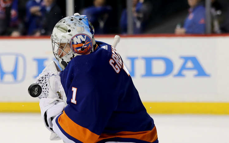 Вратар от НХЛ изригна с 45 спасявания