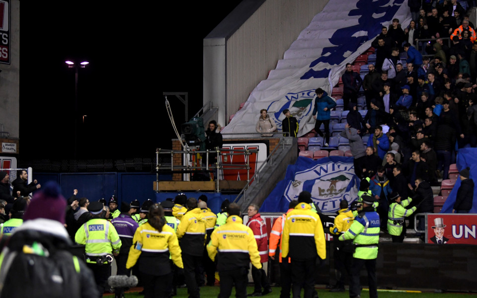 Носителят на купата на Англия за 2013 година Уигън Атлетик