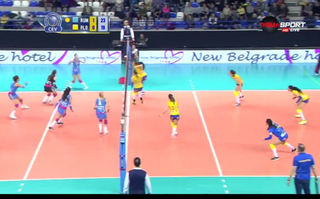 Волейболните шампионки на България от Марица претърпяха тежка загуба в