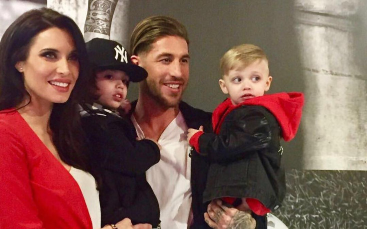 Пилар Рубио дари Серхио Рамос с трети наследник