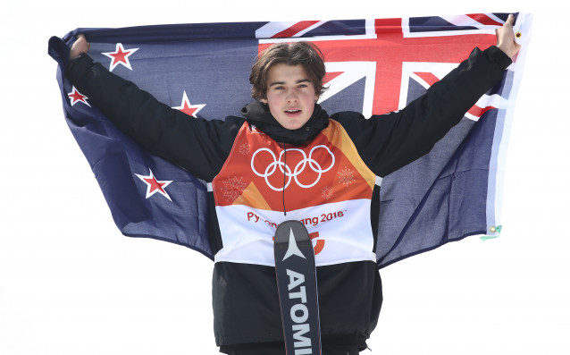 Състезателят по ски-свободен стил Дейвид Уайз защити олимпийската си титла