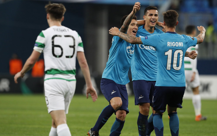 Тежка вечер за Селтик в Русия, прости се с надеждите си в Лига Европа