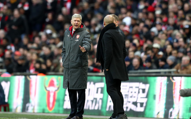 Искри прехвърчаха между мениджърите на Арсенал и Манчестър Сити Арсен