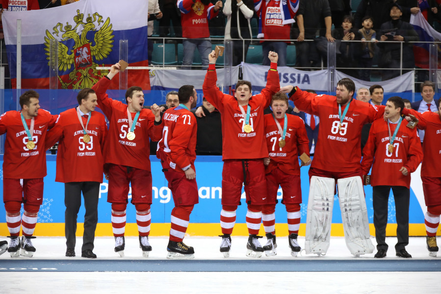 Олимпийското злато на Русия в хокея1