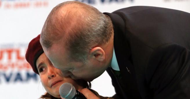 Турският президент Реджеп Тайип Ердоган стана обект на ожесточени критики,