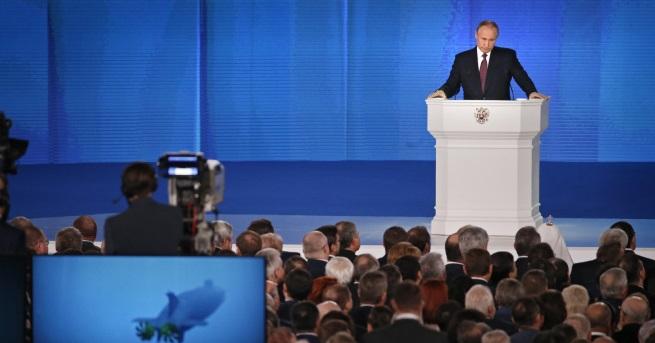 Руският президент Владимир Путин обяви днес че Русия е изпробвала нови
