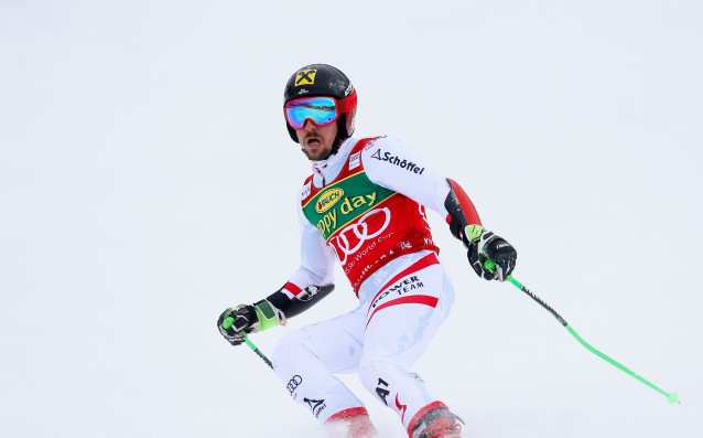 Олимпийският шампион от Пьончан 2018 Марсел Хиршер спечели гигантския слалом