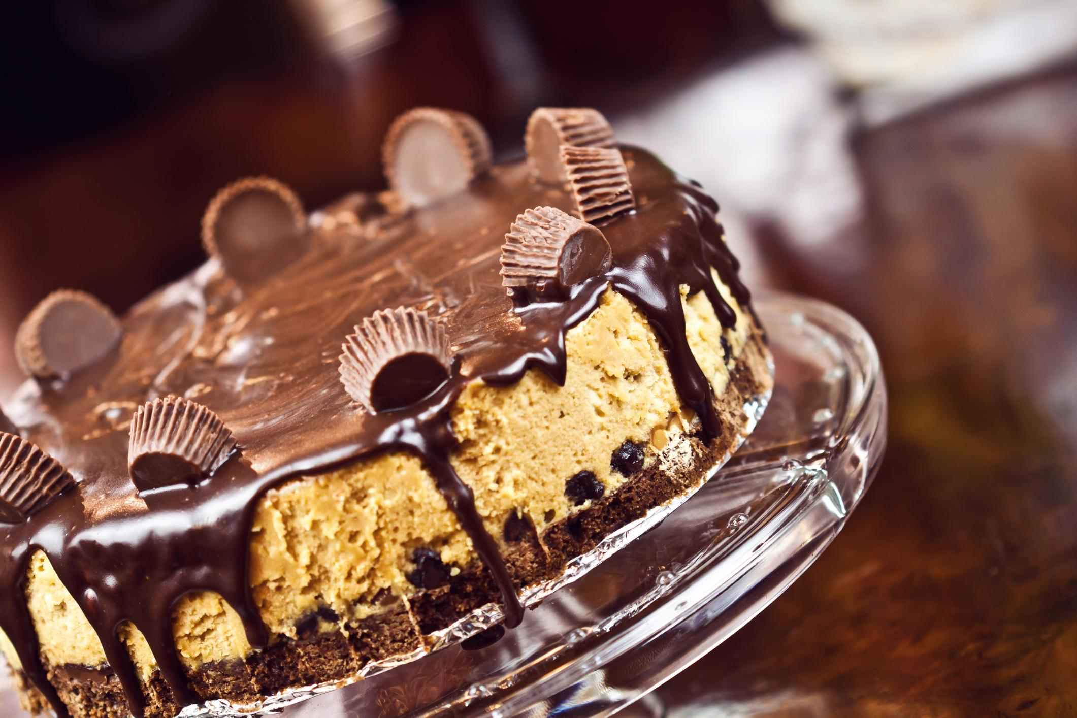 Шоколадово-фъстъчена торта без брашно