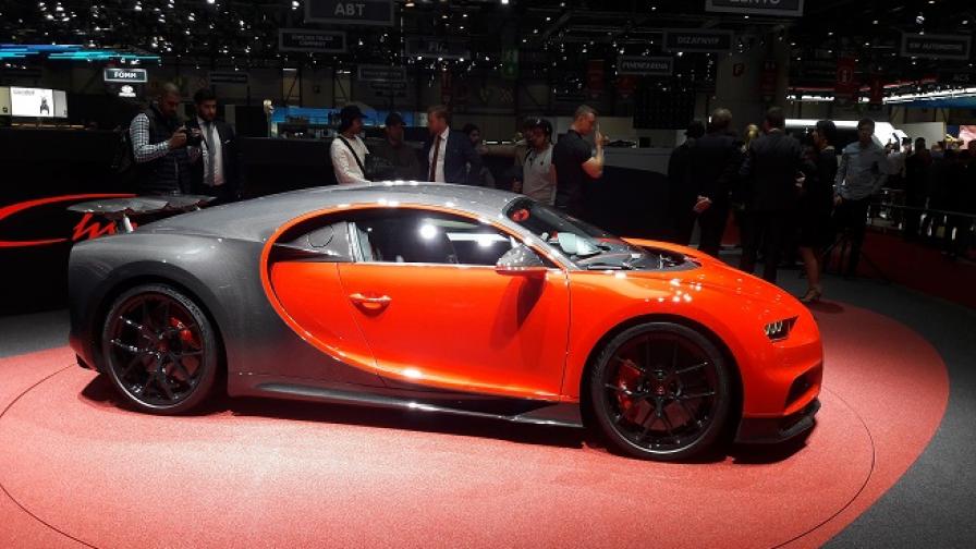 Bugatti Chiron Sport свали 18 кг, добави 150 000 евро и вече струва 2 650 000