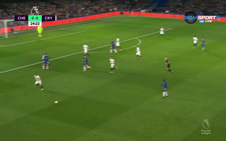 Челси - Кристъл Палас 2:0 /първо полувреме/