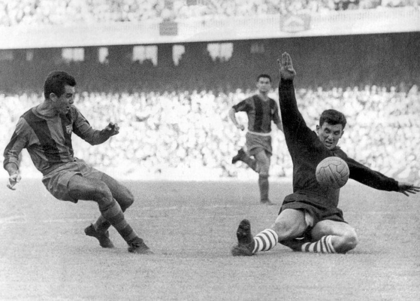 Еуложио Мартинес Барселона 1957 май1