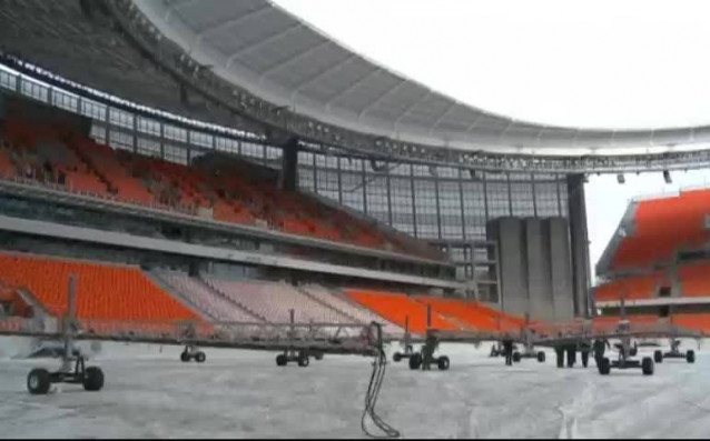 Стадионът в Екатерининбург е готов за домакинството на Мондиал 2018