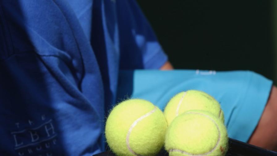 Какъв е цветът на тези тенис топки? Интернет е раздвоен
