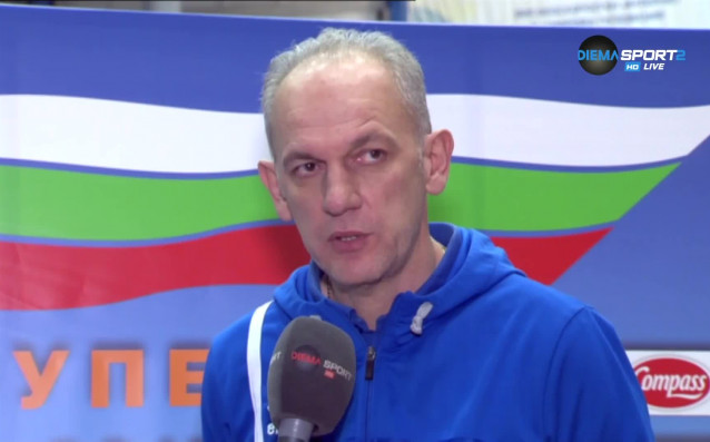 Наставникът на ВК Монтана Даниел Пеев коментира поражението на тима