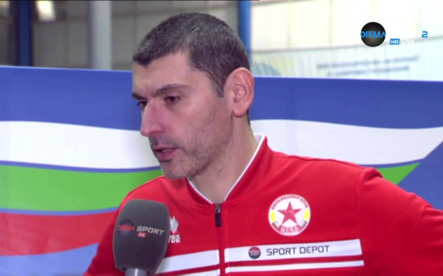 Наставникът на ВК ЦСКА Александър Попов коментира победата на тима