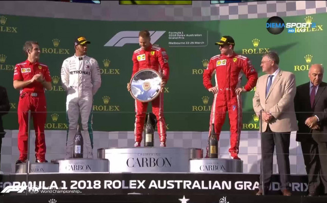 Най приятният момент за един пилот от Формула 1 безспорно е