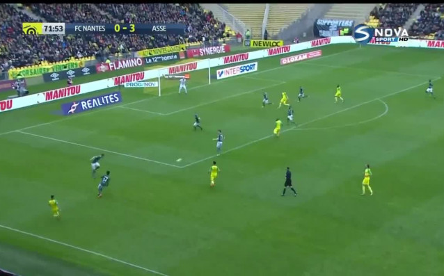 Сент Етиен победи с класическото 3 0 Нант като гост