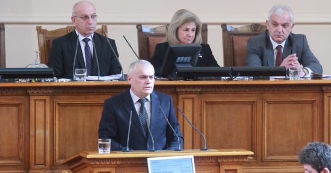 Министърът на вътрешните работи Валентин Радев говори в Здравей България