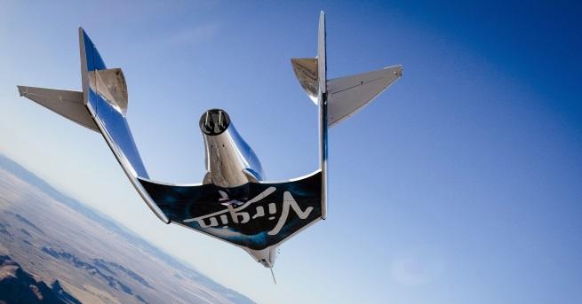 Туристическият космически кораб Virgin Spaceship Unity на милиардера Ричард Брансън осъществи