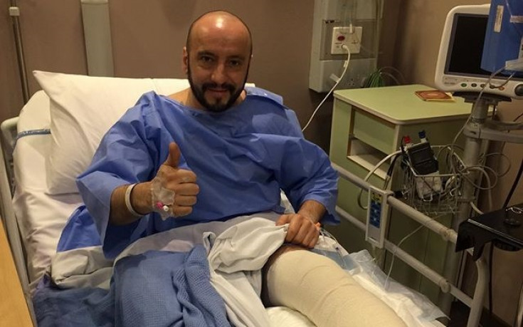 Пострадалият механик на Ферари направи първи крачки