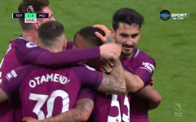 Манчестър Сити надви като гост Тотнъм с 3 1 в