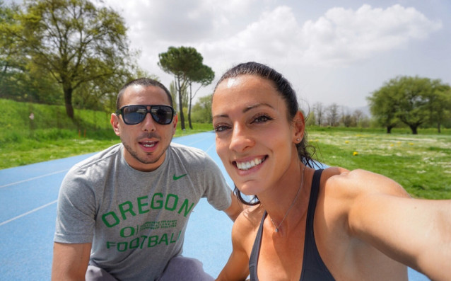 Най добрата ни спринтьорка Ивет Лалова пусна красиви снимки в