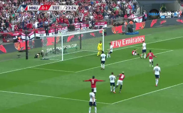 Манчестър Юнайтед - Тотнъм 2:1 /репортаж/