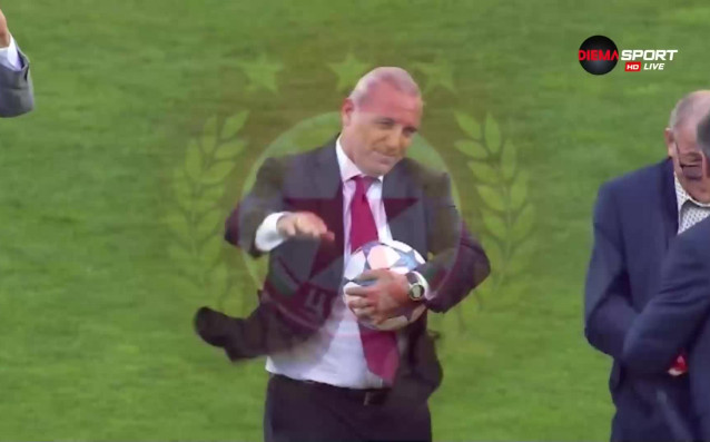 ЦСКА отпразнува 70 годишния си юбилей преди срещата срешу новия стар шампион