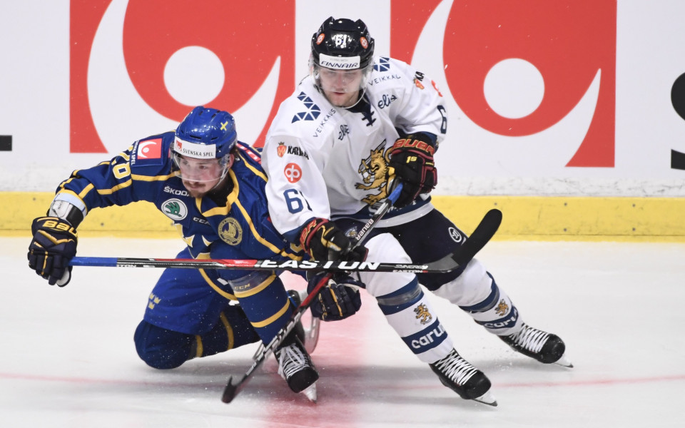 Швеция вкара 7 на Австрия на Световното по хокей