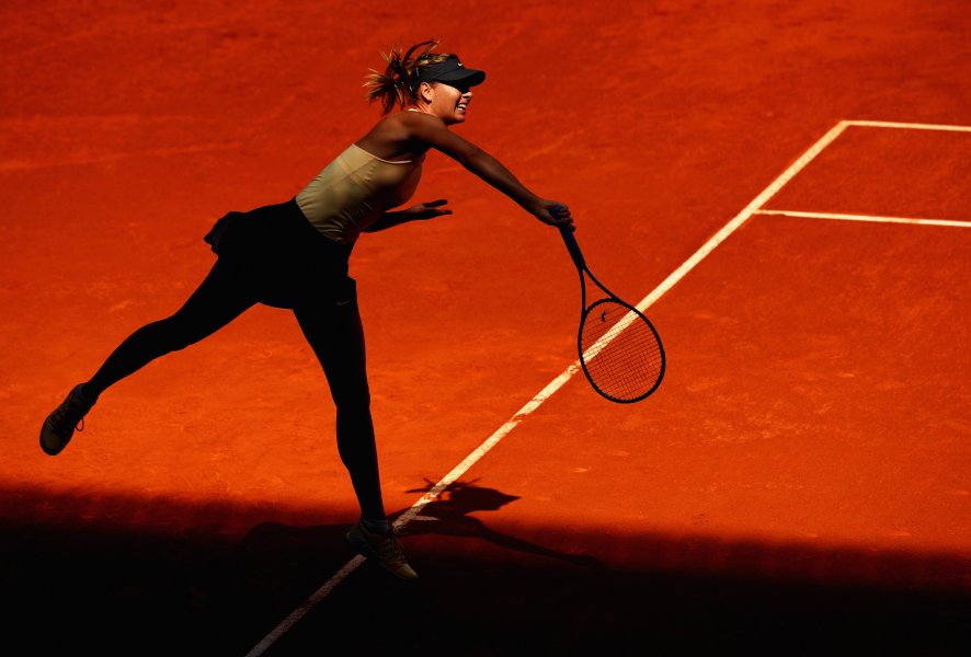 Мария Шарапова Мадрид тенис 2018 май1