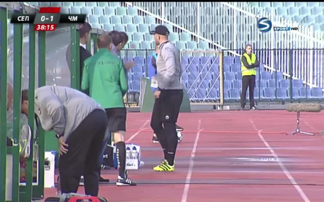 На полувремето Септември Черно море 2 0 Двете попадения за