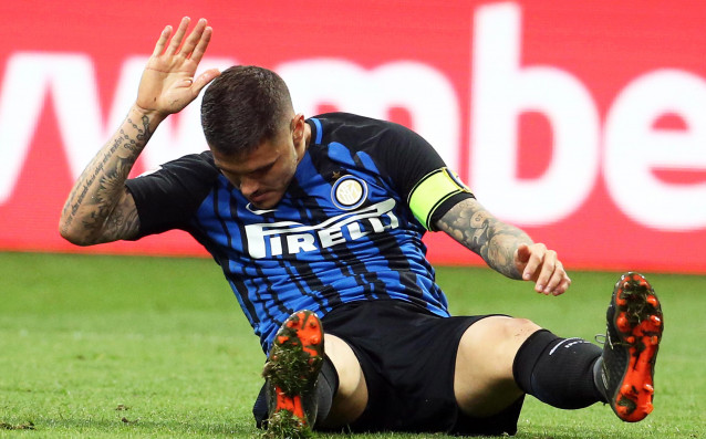 Отборът на Интер се издъни чутовно в предпоследния кръг на