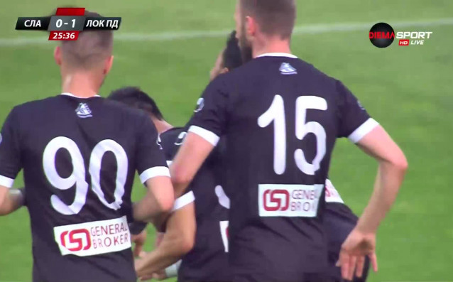 Локомотив Пловдив поведе на Славия в 27 ата минута на реваша