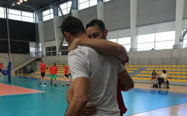 Диагоналът на мъжкия национален отбор по волейбол на България Цветан Соколов