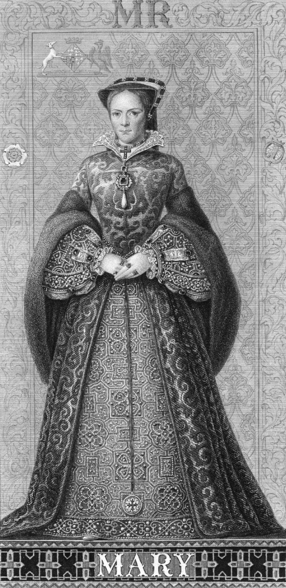 Първата дъщеря на Хенри VIII остава в историята като "Кървавата Мери".