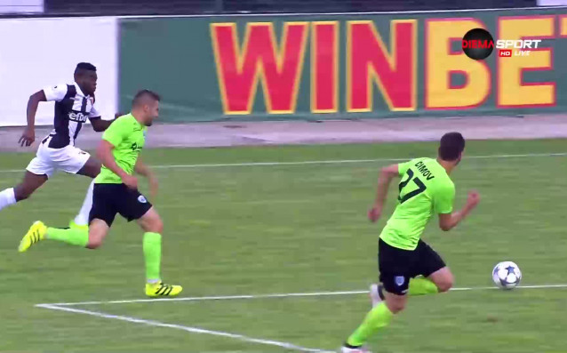 На полувремето Локомотив Пловдив Черно море 2 0 Домакините създадоха