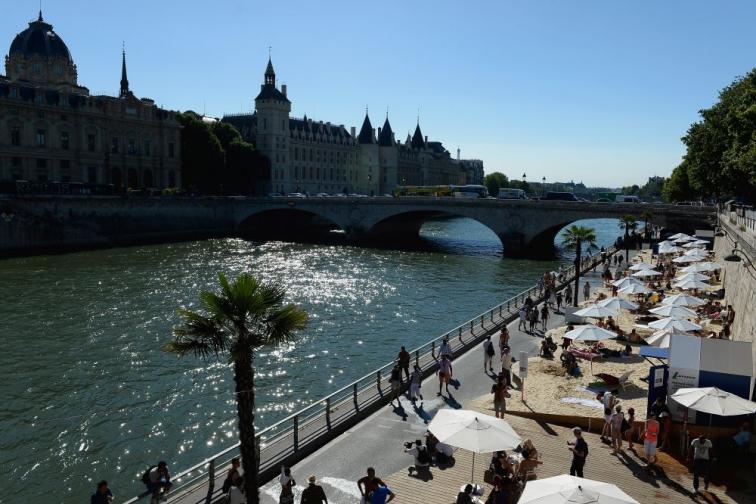 река Сена Париж