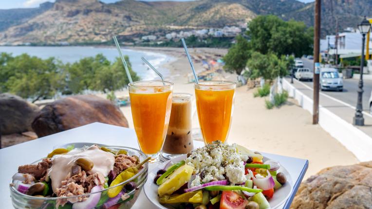 Гърция храна гледка