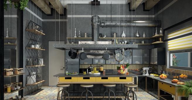 Сърцето на къщата кухнята е най обичаното място Сутрин заради