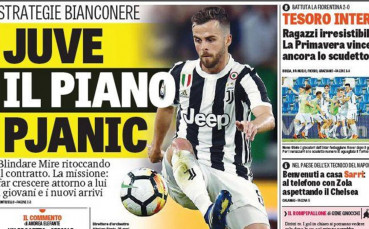 Ювентус вдига заплатата на Пянич