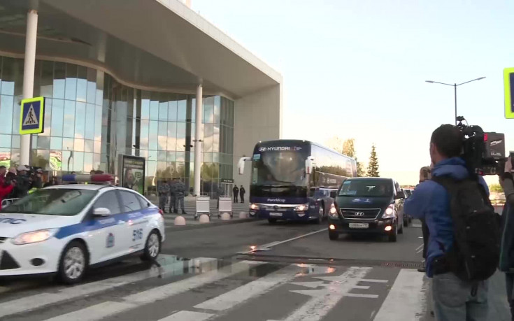 Посрещнаха Уругвай с хялб и сол в Нижни Новгород