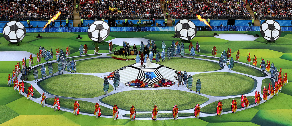 Церемония по откриване на световното първенство по футбол