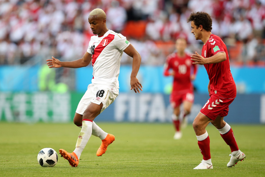 Перу Дания футбол 2018 юни Мондиал група С1