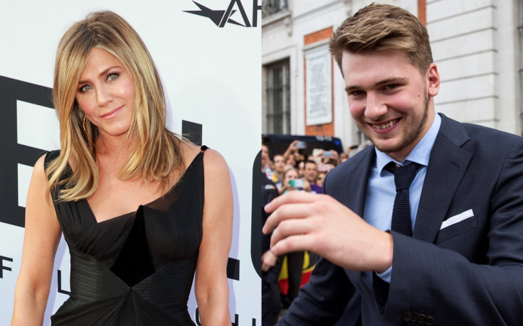 19-годишният Лука Дончич хвърли око на Дженифър Анистън