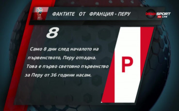 Франция премина групата след успех над Перу